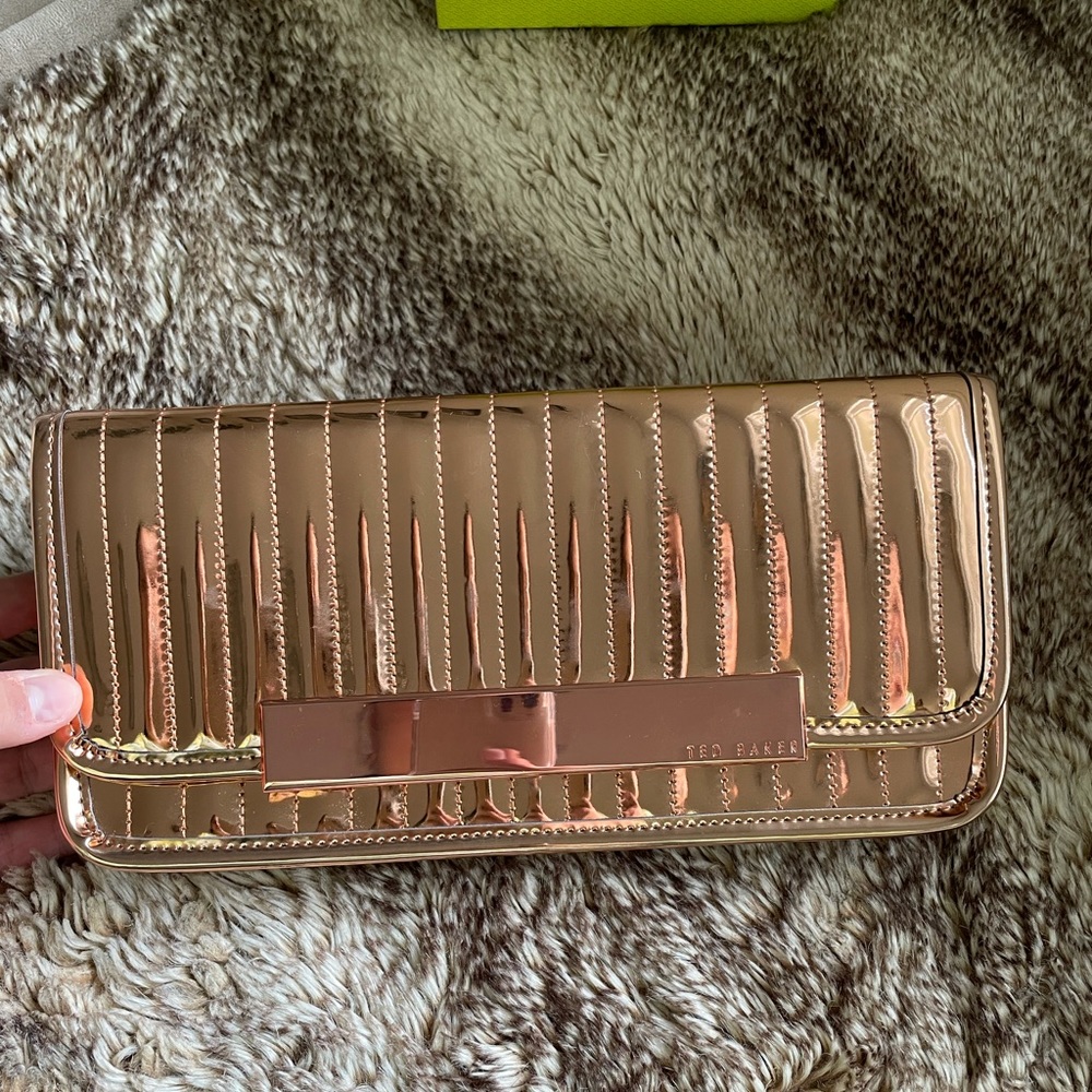 BRAND NEW Ted Baker Rose Gold Side Bag/ Clutch